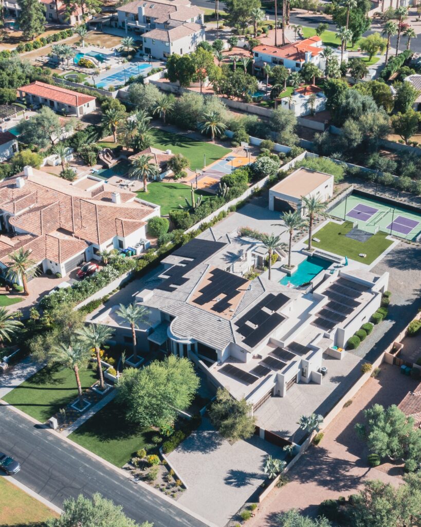 Scottsdale 52.8kW Solar System Front